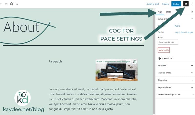 Edit the Title in WordPress